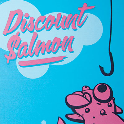 Discount Salmon box design
